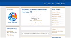 Desktop Screenshot of nambour76rotary.org